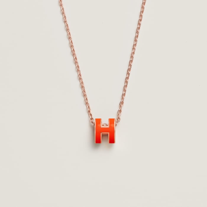 Orange Field Mini Pop H Pendant
