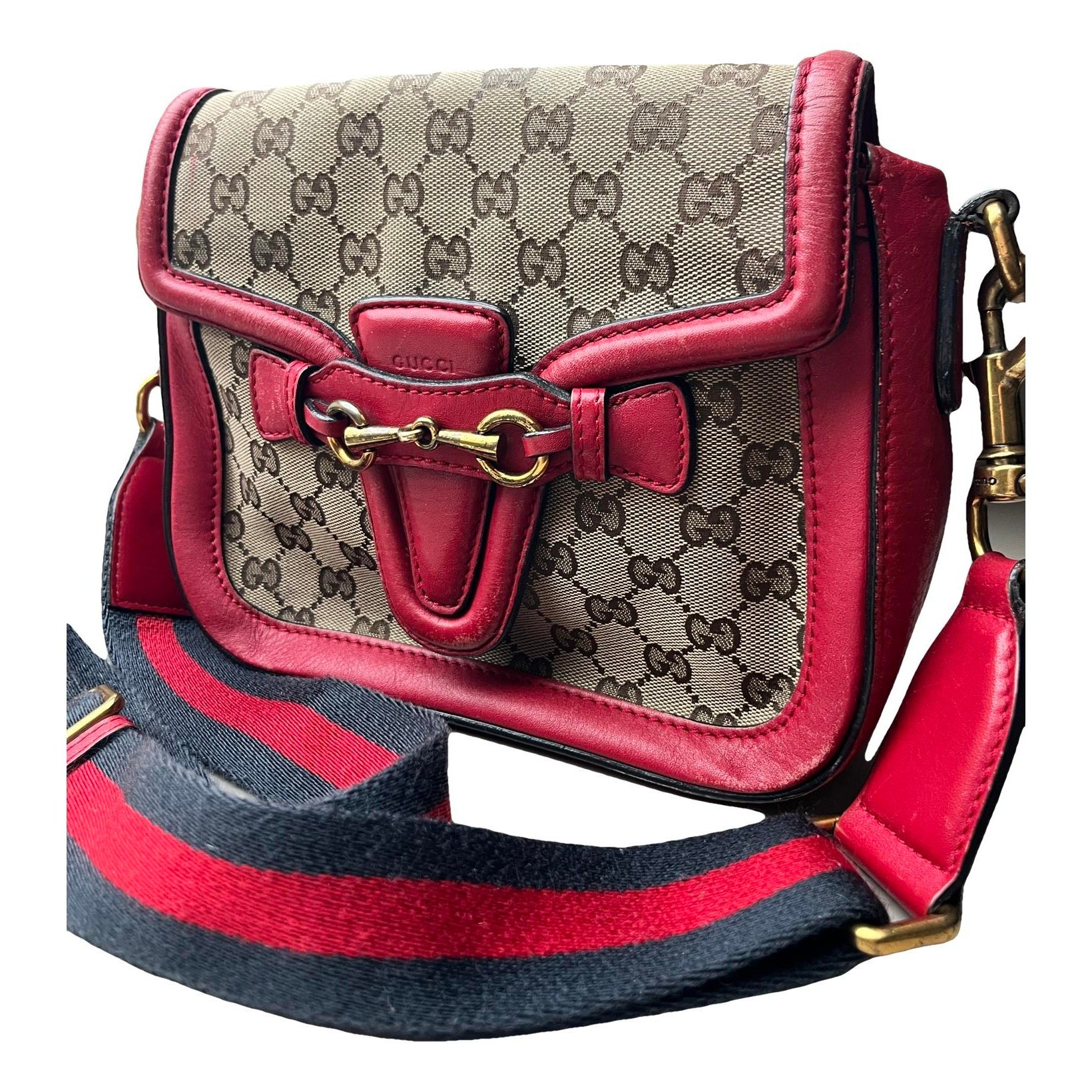 Lady Web cloth handbag