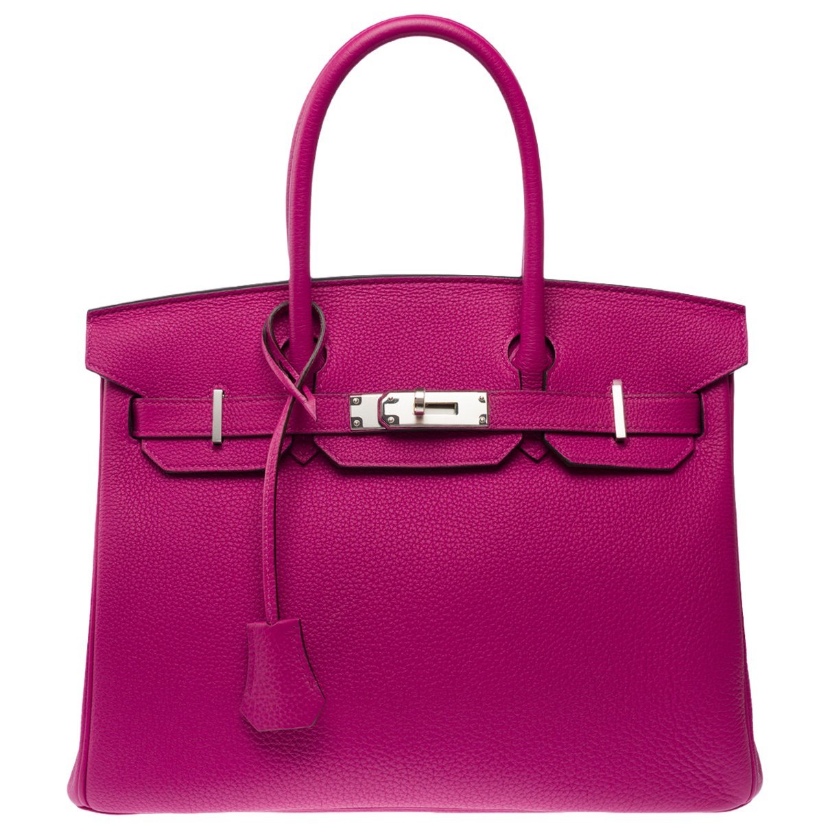 Hermes Birkin 30 Handbag Anemone Togo Leather 2017