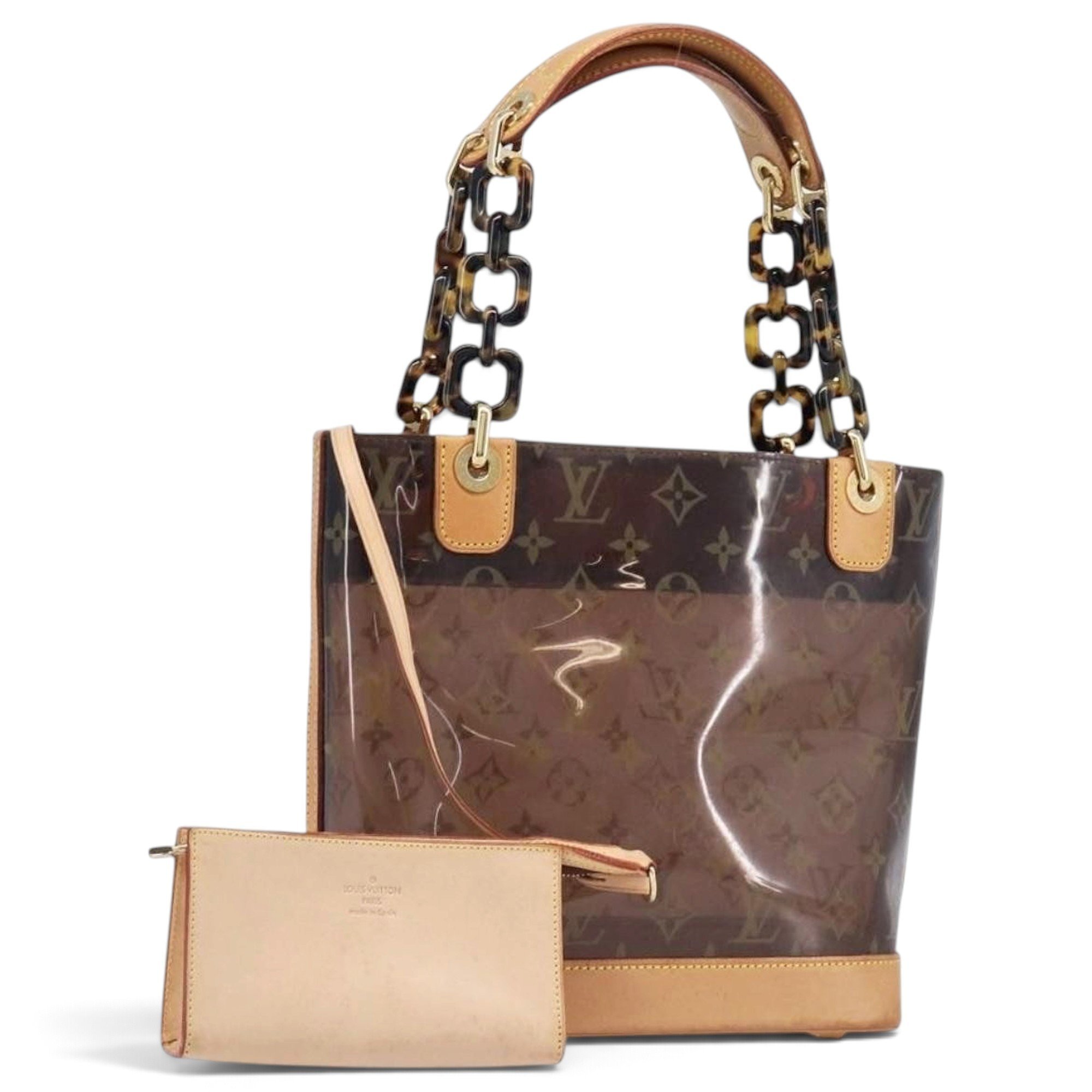 Leather tote