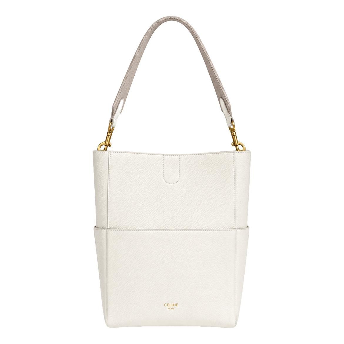 Seau Sangle leather tote