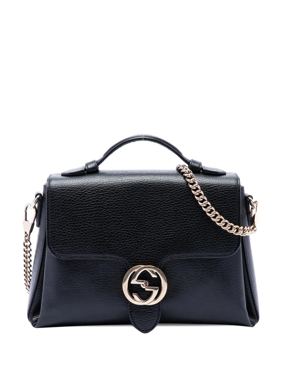 2016-2026 Small Dollar Calf Interlocking G satchel