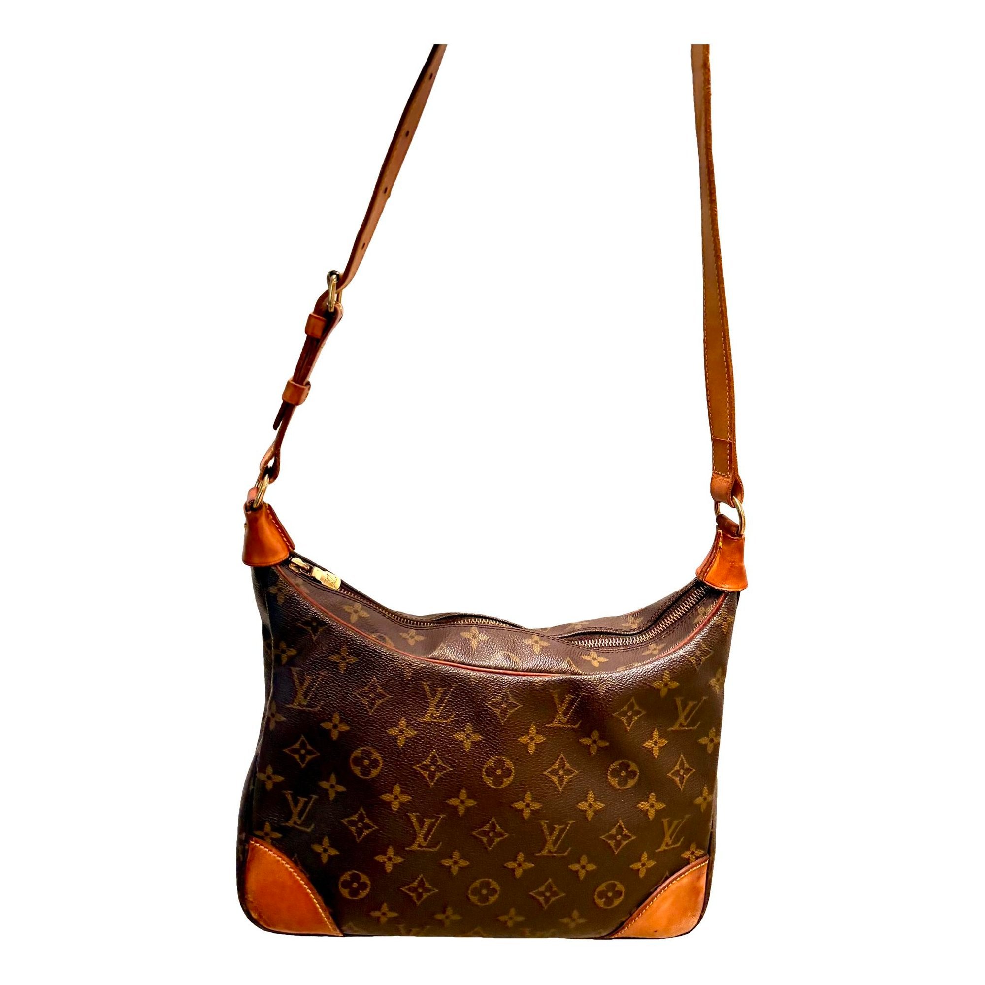 Louis Vuitton Boulogne leather crossbody bag