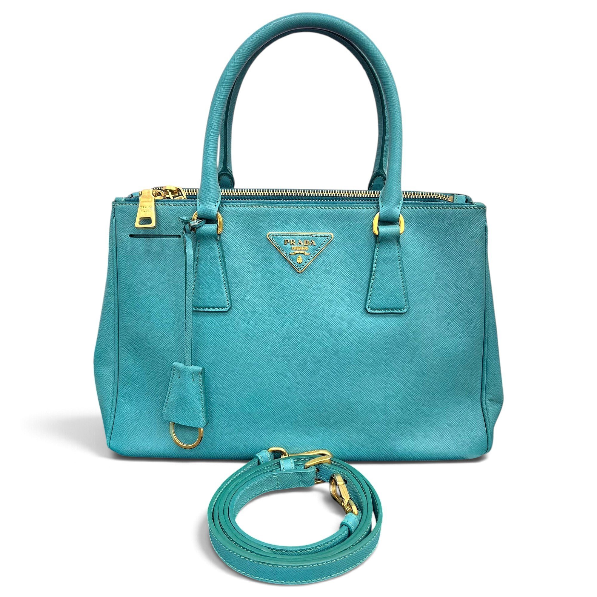 Galleria leather handbag
