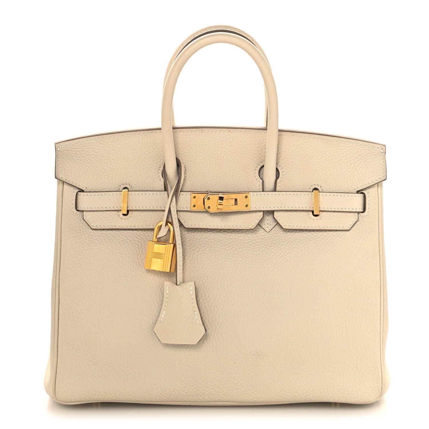 Hermes Togo Birkin 25 Craie