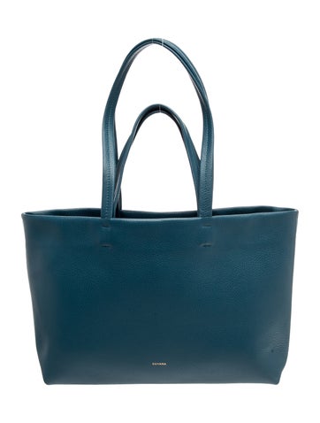 Cuyana Leather Top Handle Bag