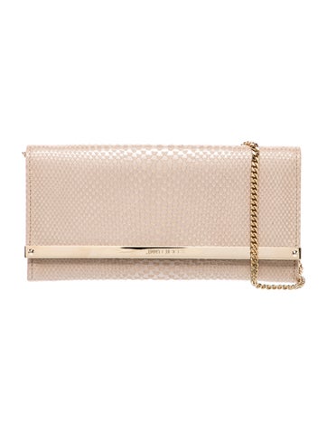Jimmy Choo Leather Clutch