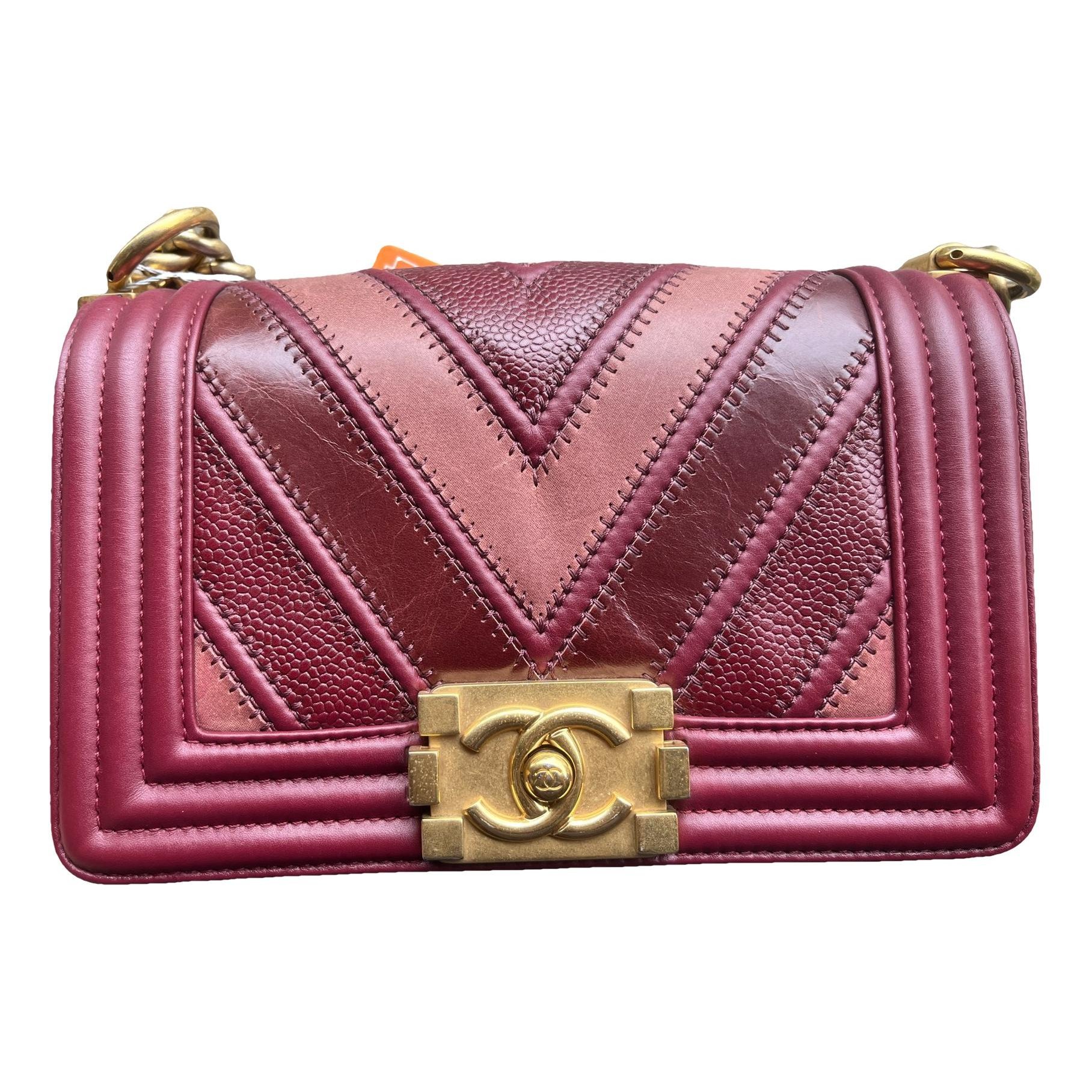 Boy leather crossbody bag