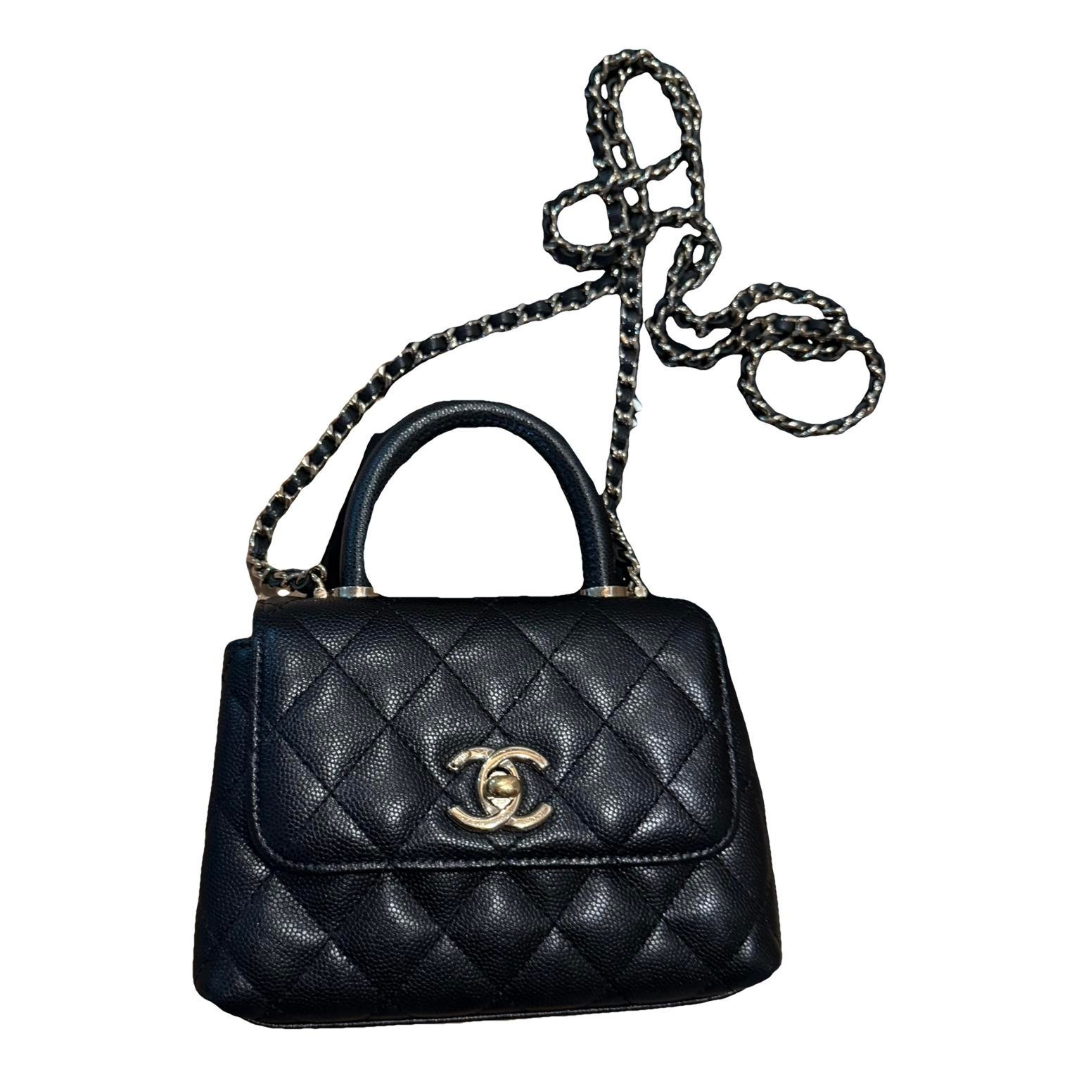 Coco Handle leather handbag