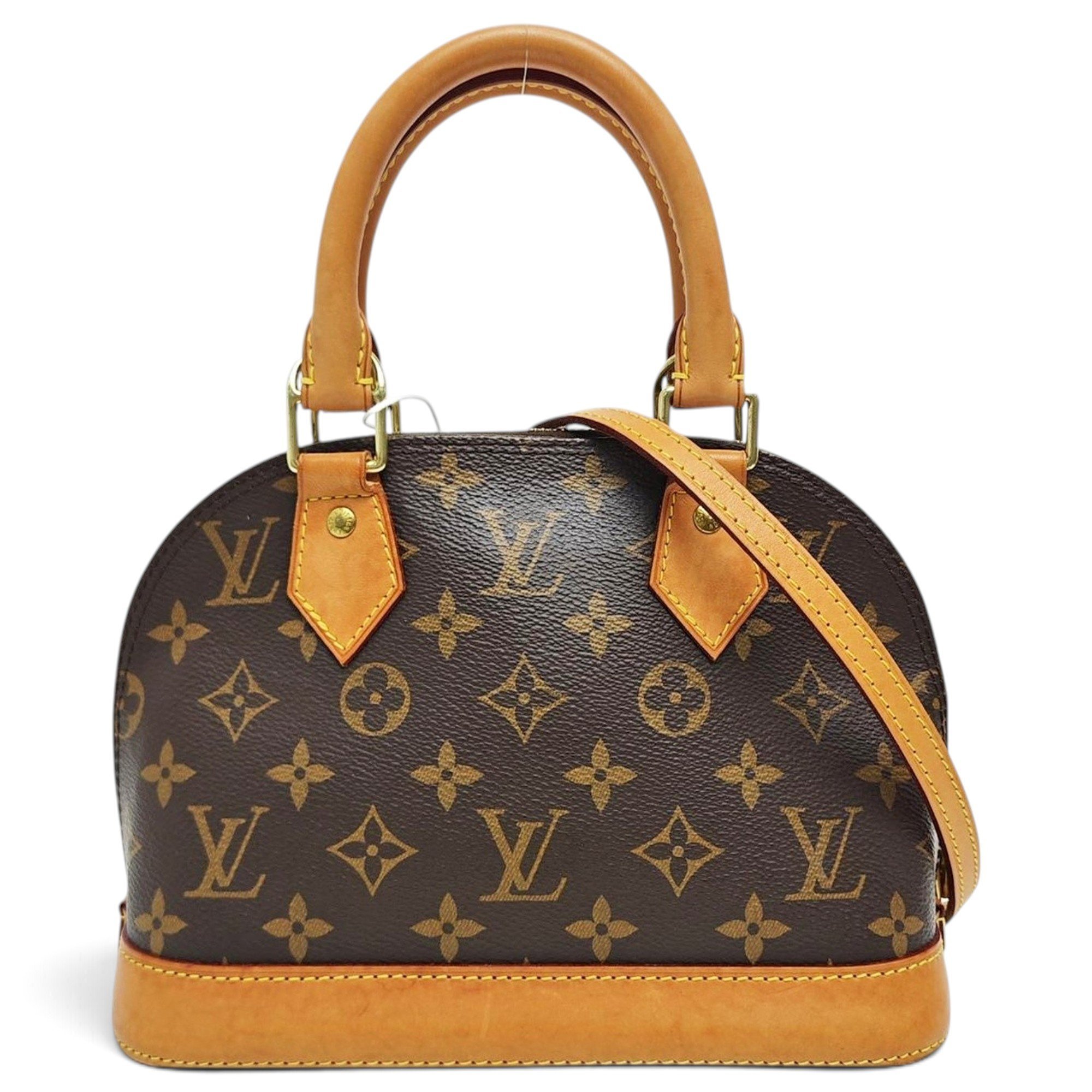 Alma leather handbag