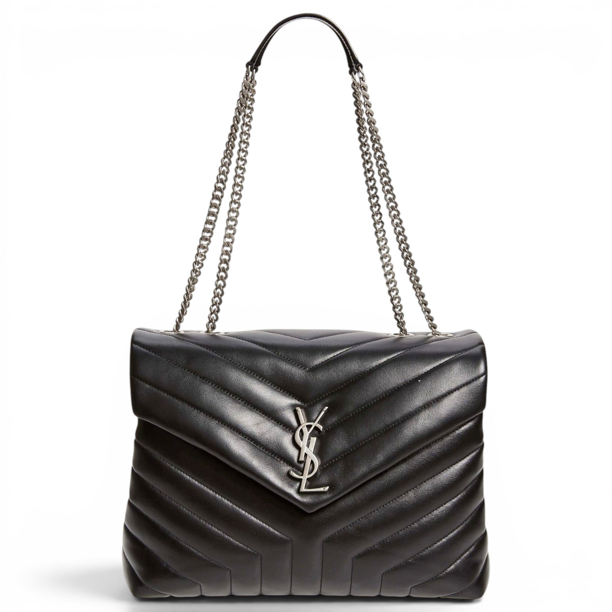 Loulou pony-style calfskin handbag