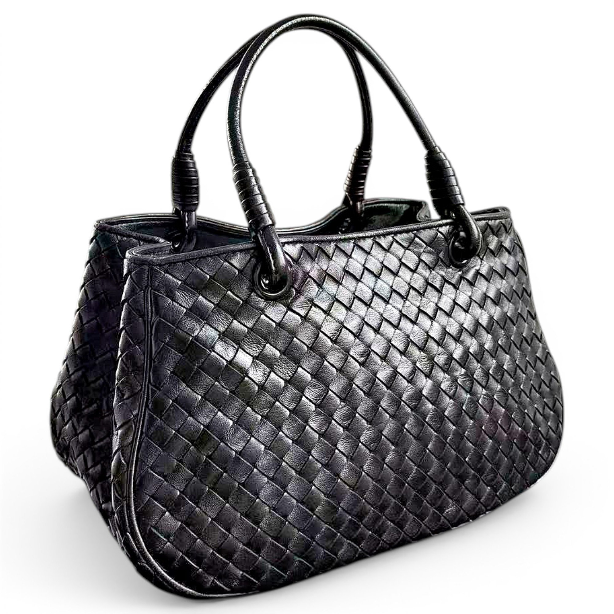 Leather handbag