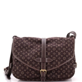 Louis Vuitton Saumur Handbag Mini Lin 30