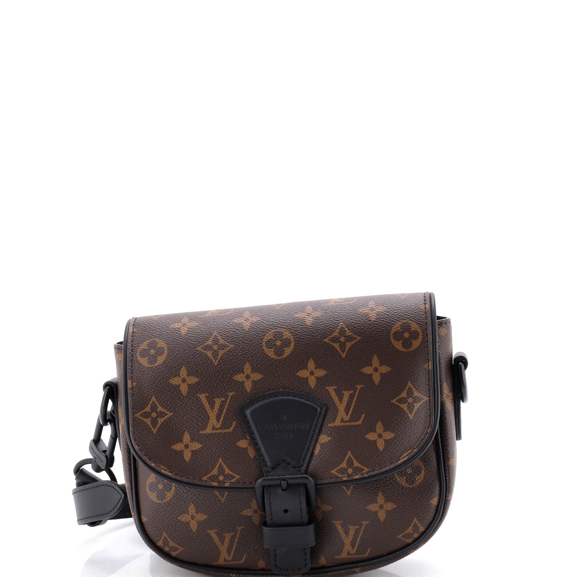 Louis Vuitton Montsouris Messenger Bag Macassar Monogram Canvas PM