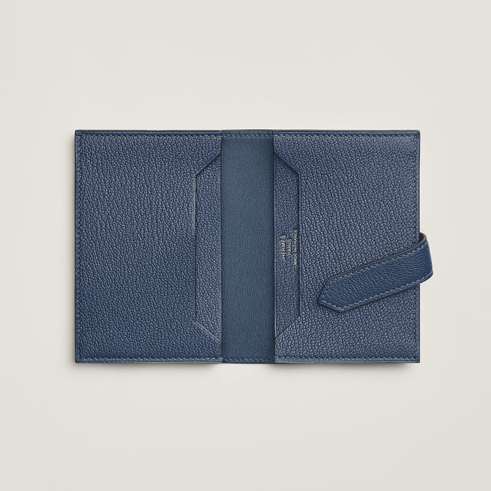 Navy Bearn Card Holder