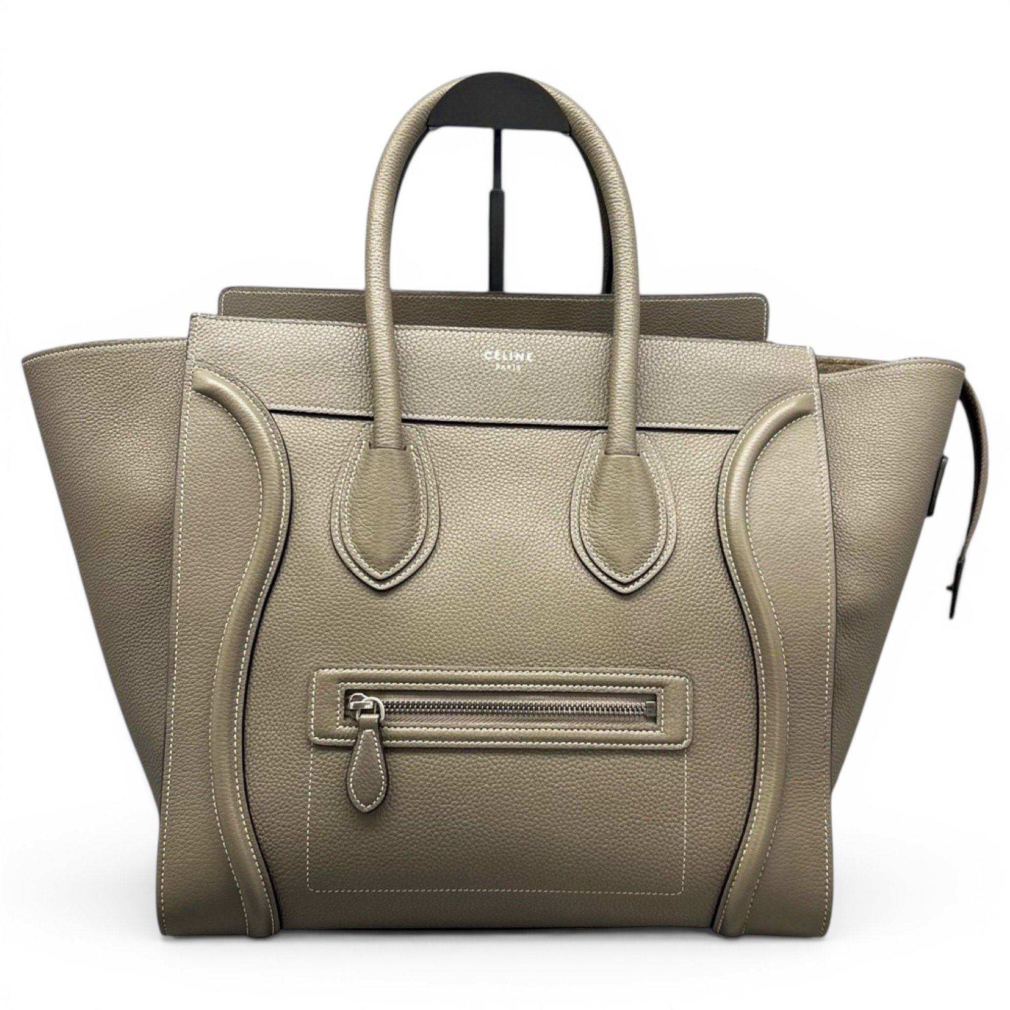 Luggage leather handbag