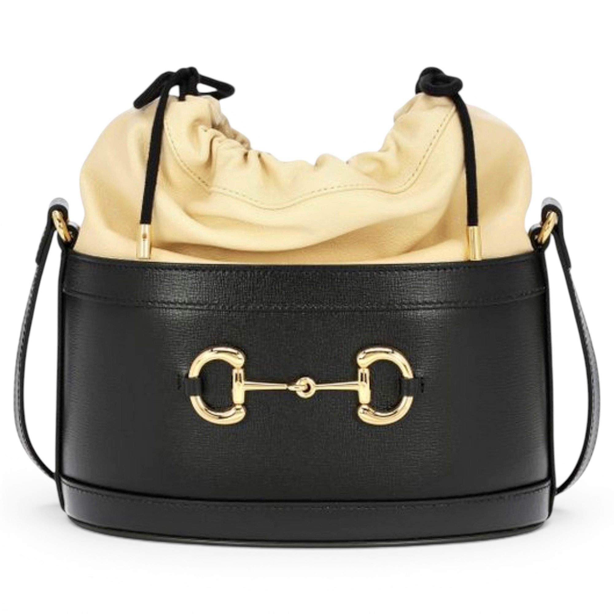 Horsebit 1955 Bucket leather crossbody bag