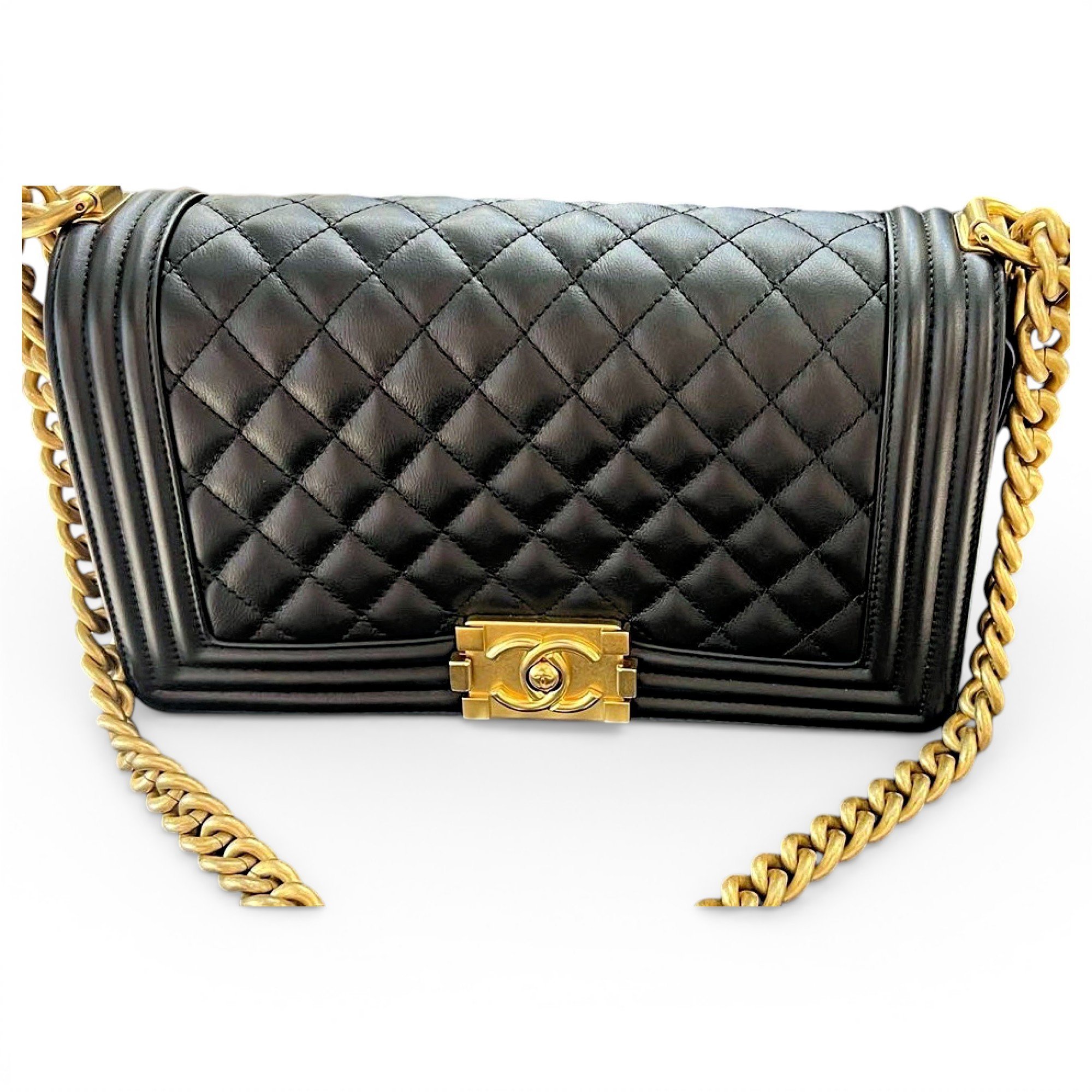 Boy leather handbag