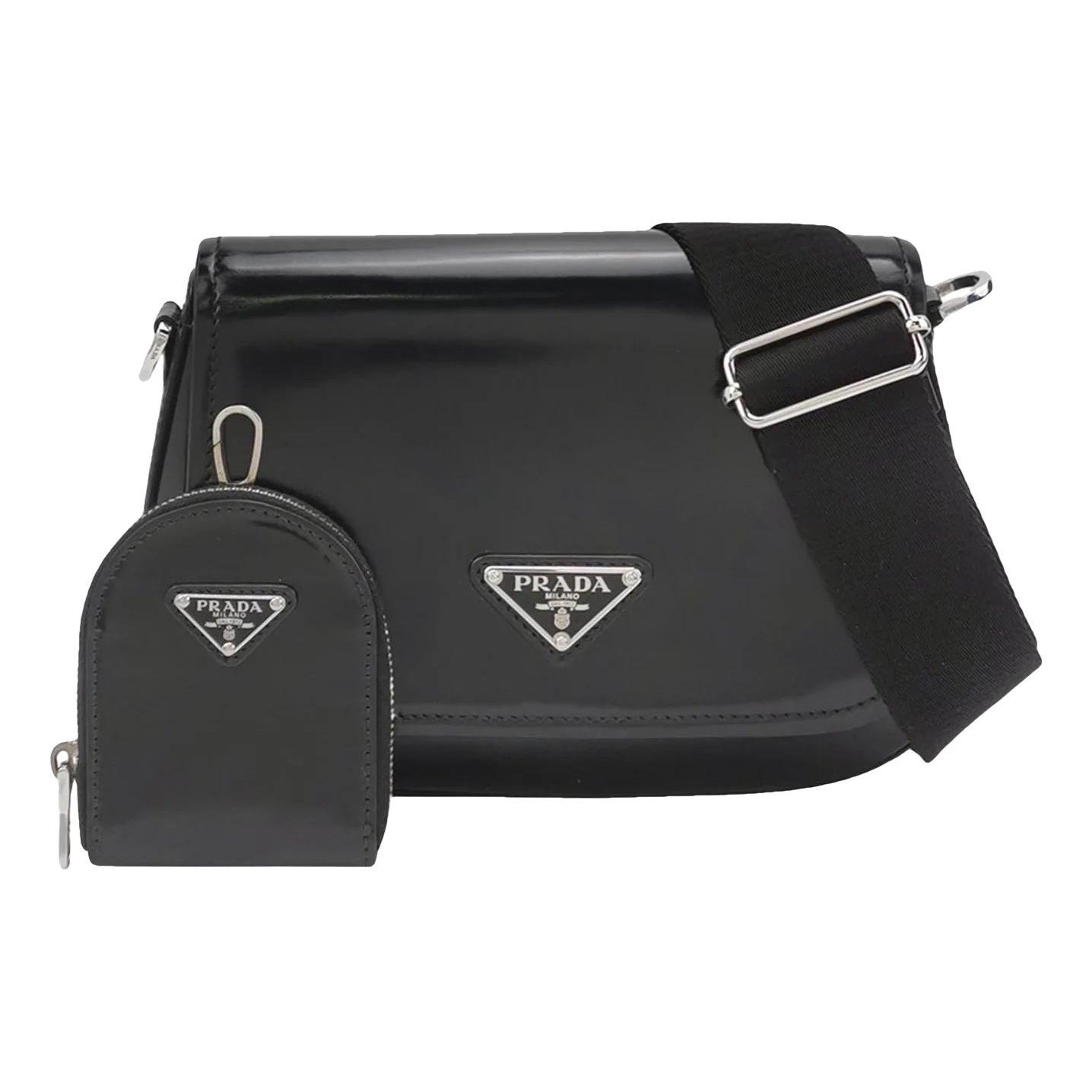 Leather crossbody bag