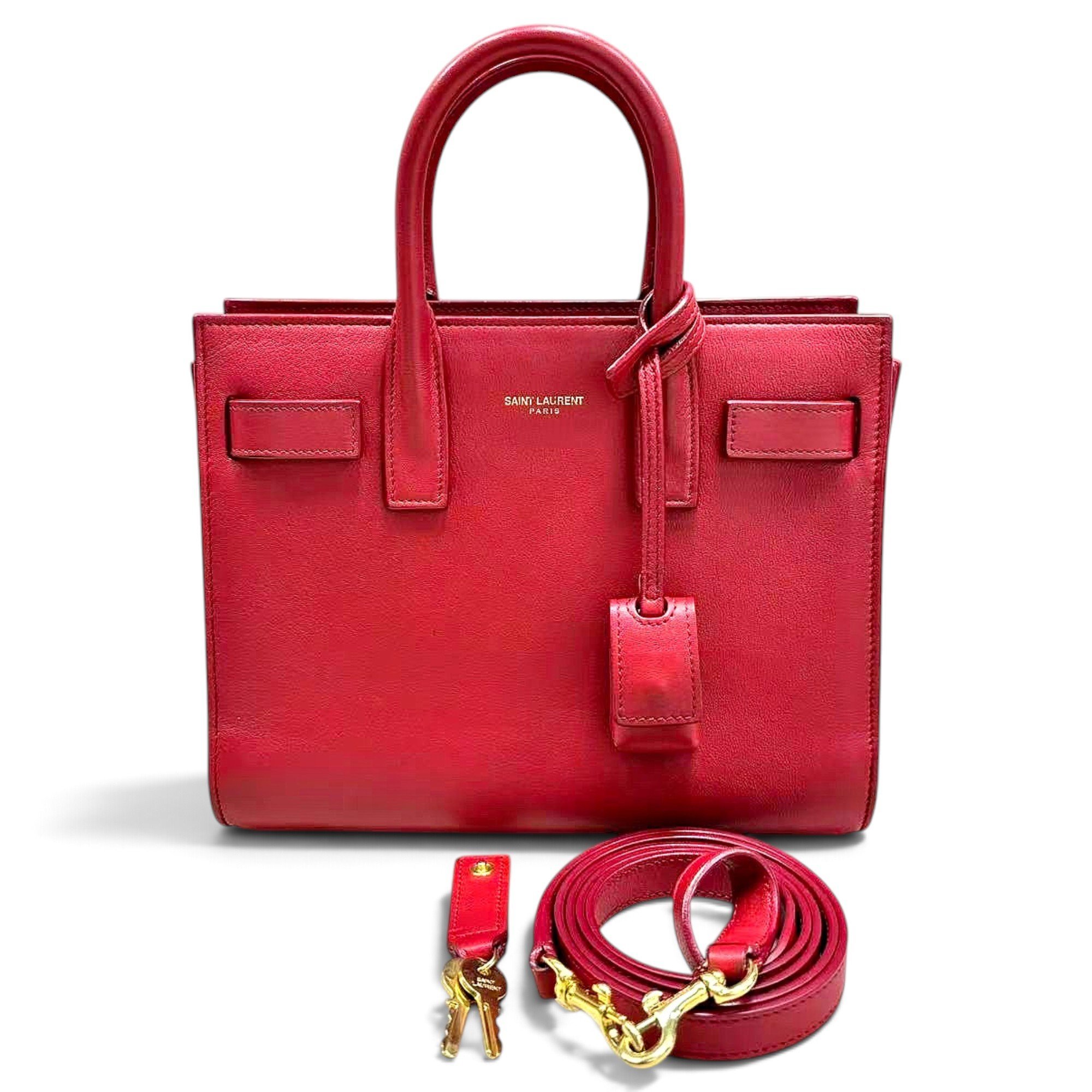 Sac de Jour leather tote