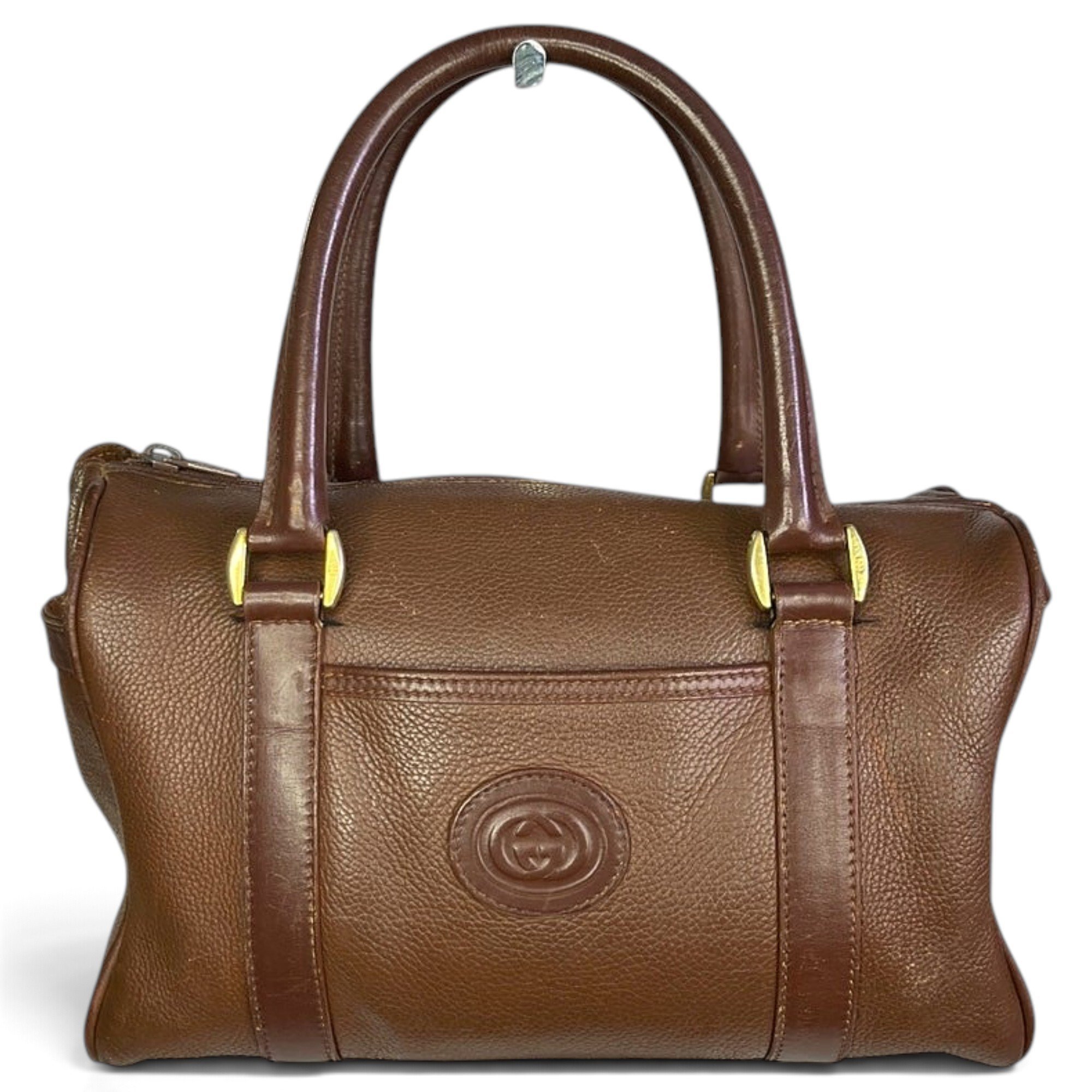 Leather satchel