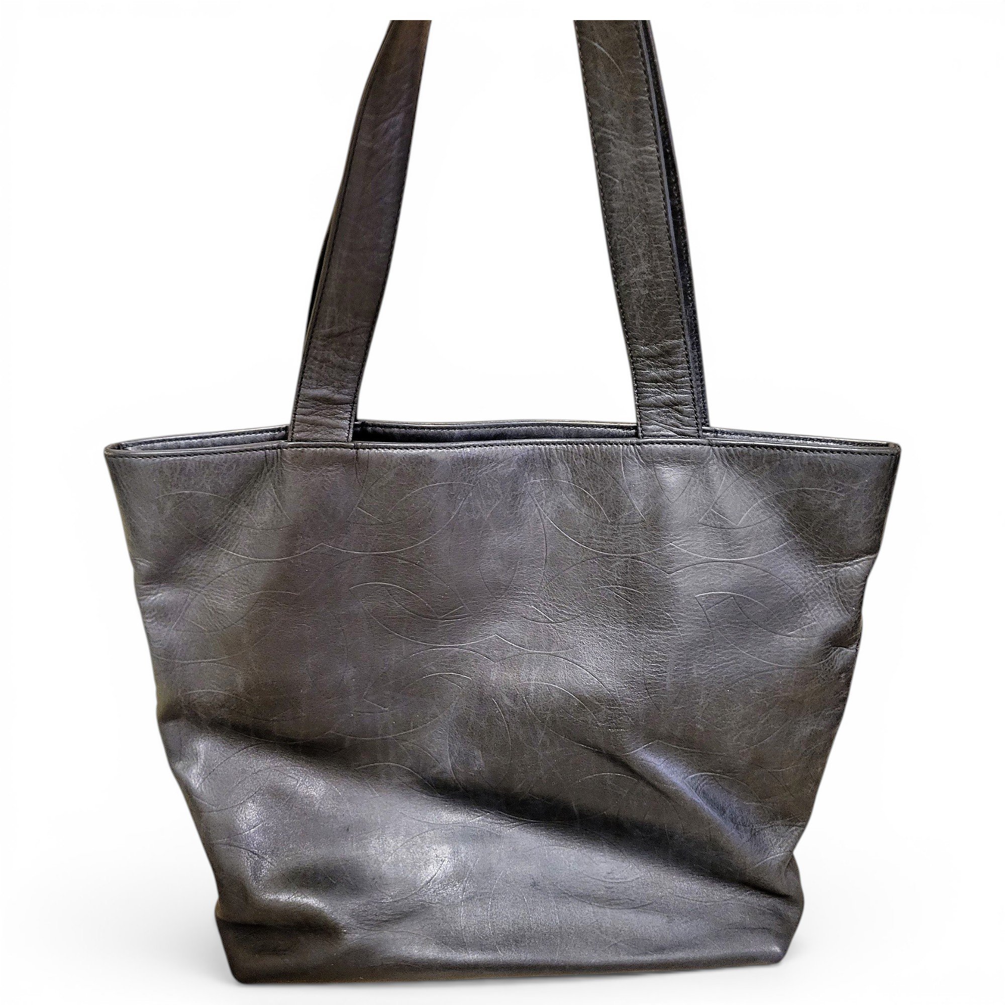 Leather handbag