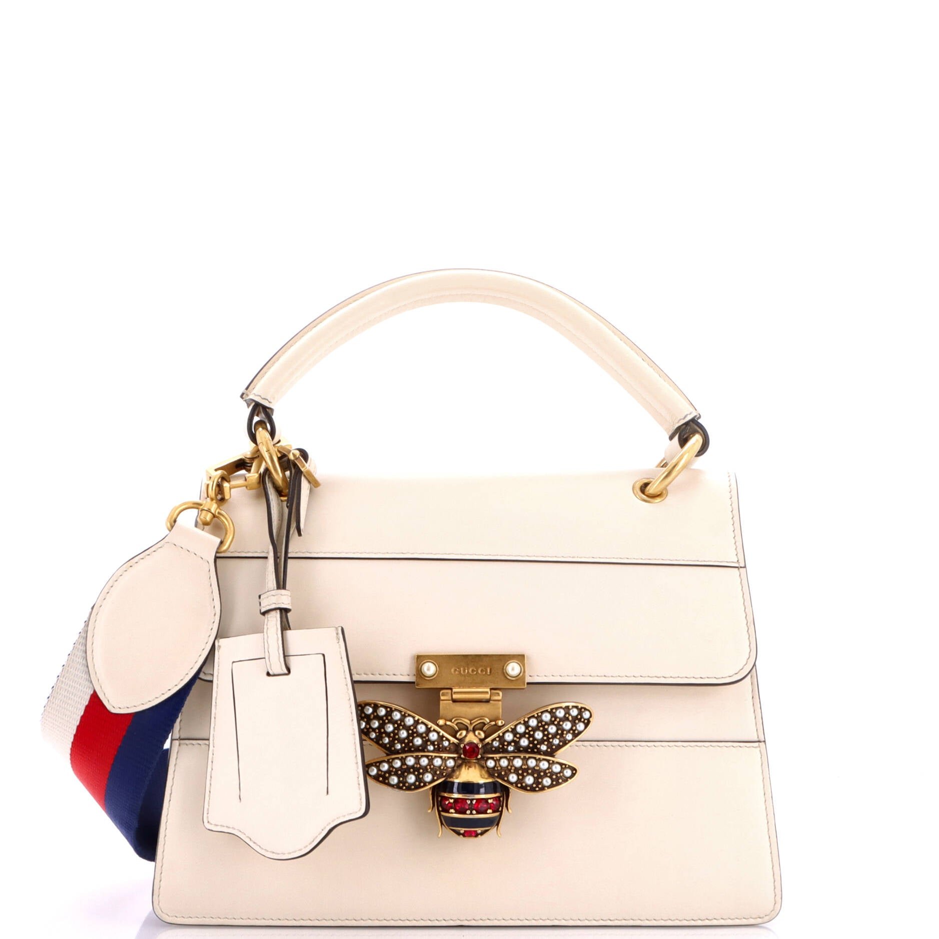 Queen Margaret Top Handle Bag Leather Small