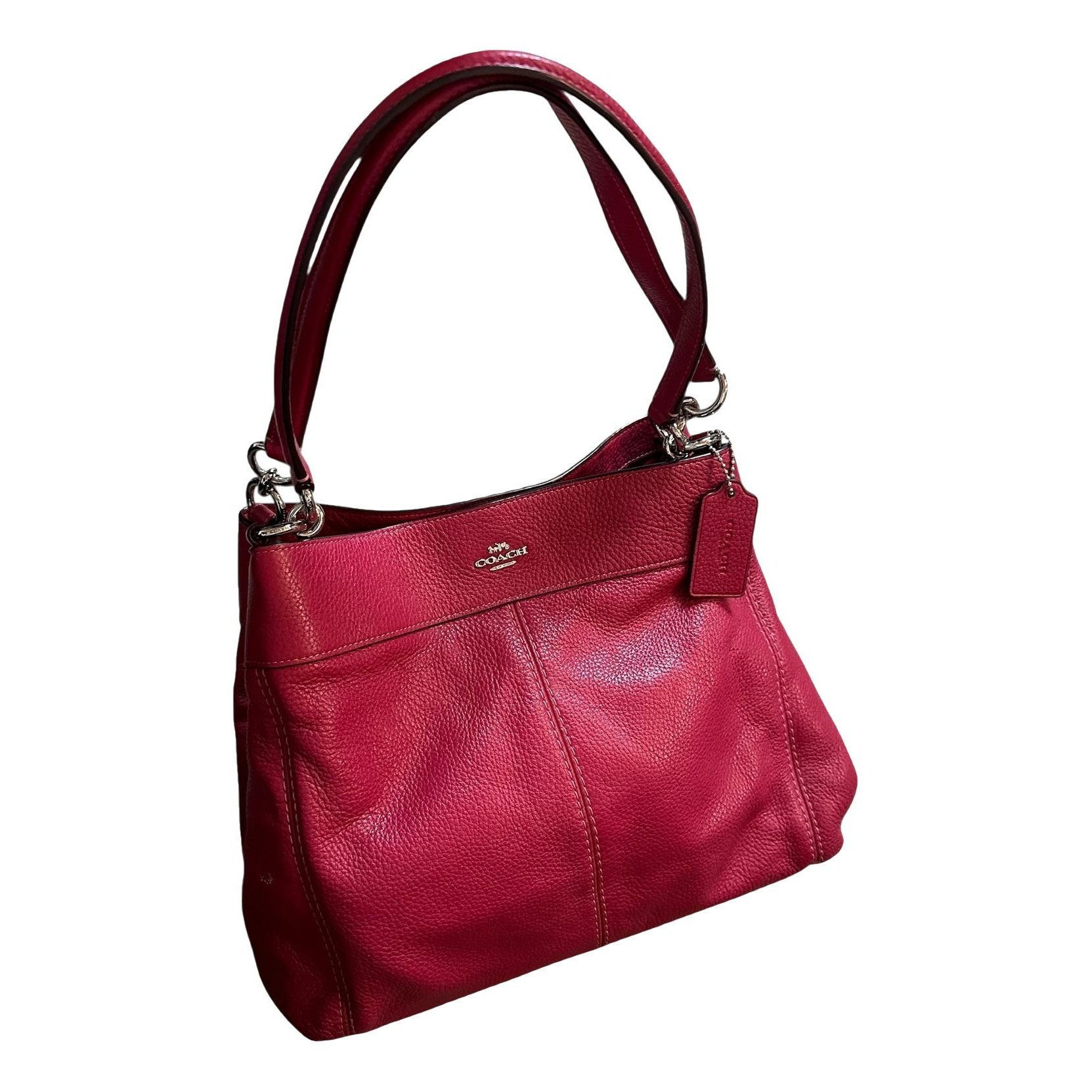 Leather handbag