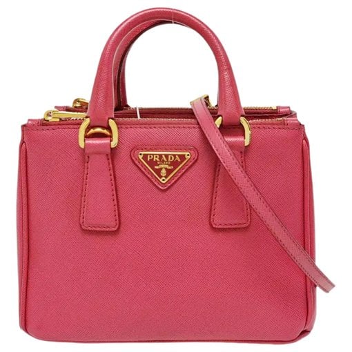 Galleria leather handbag