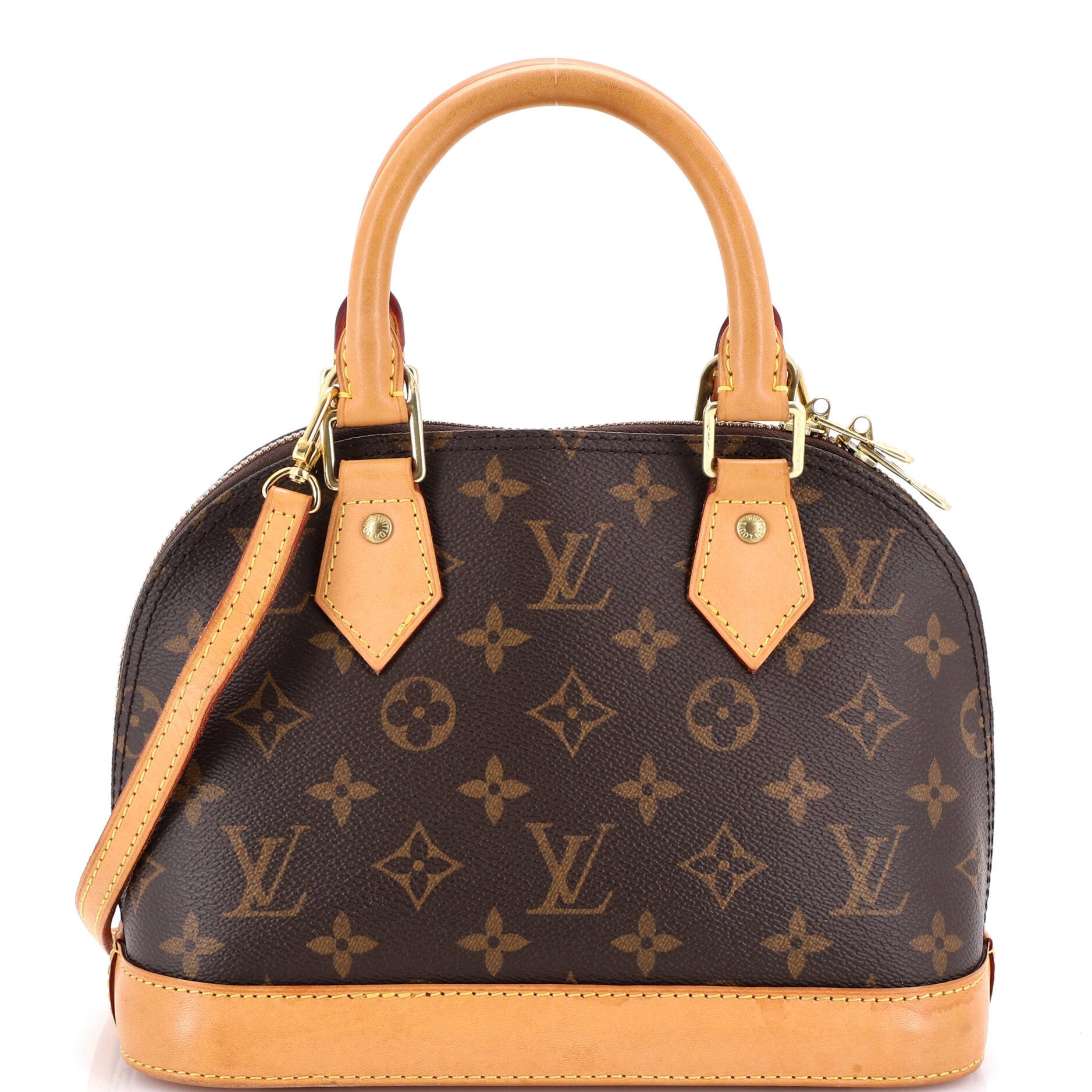 Louis Vuitton Alma Handbag Monogram Canvas BB