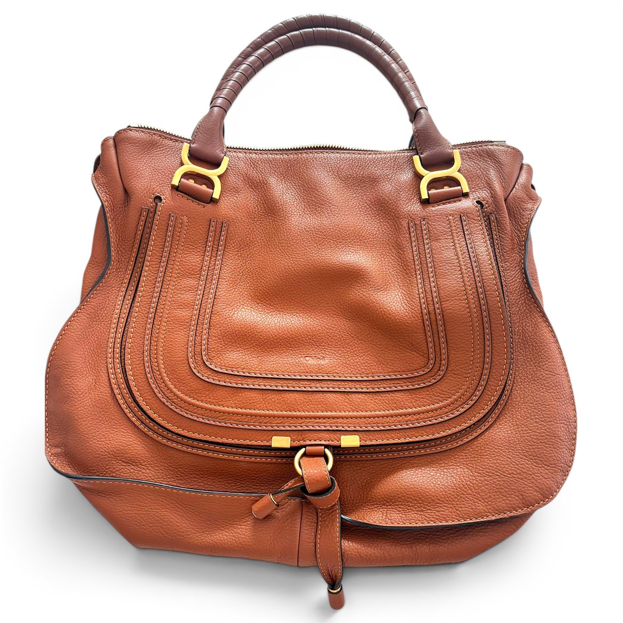 Marcie leather handbag