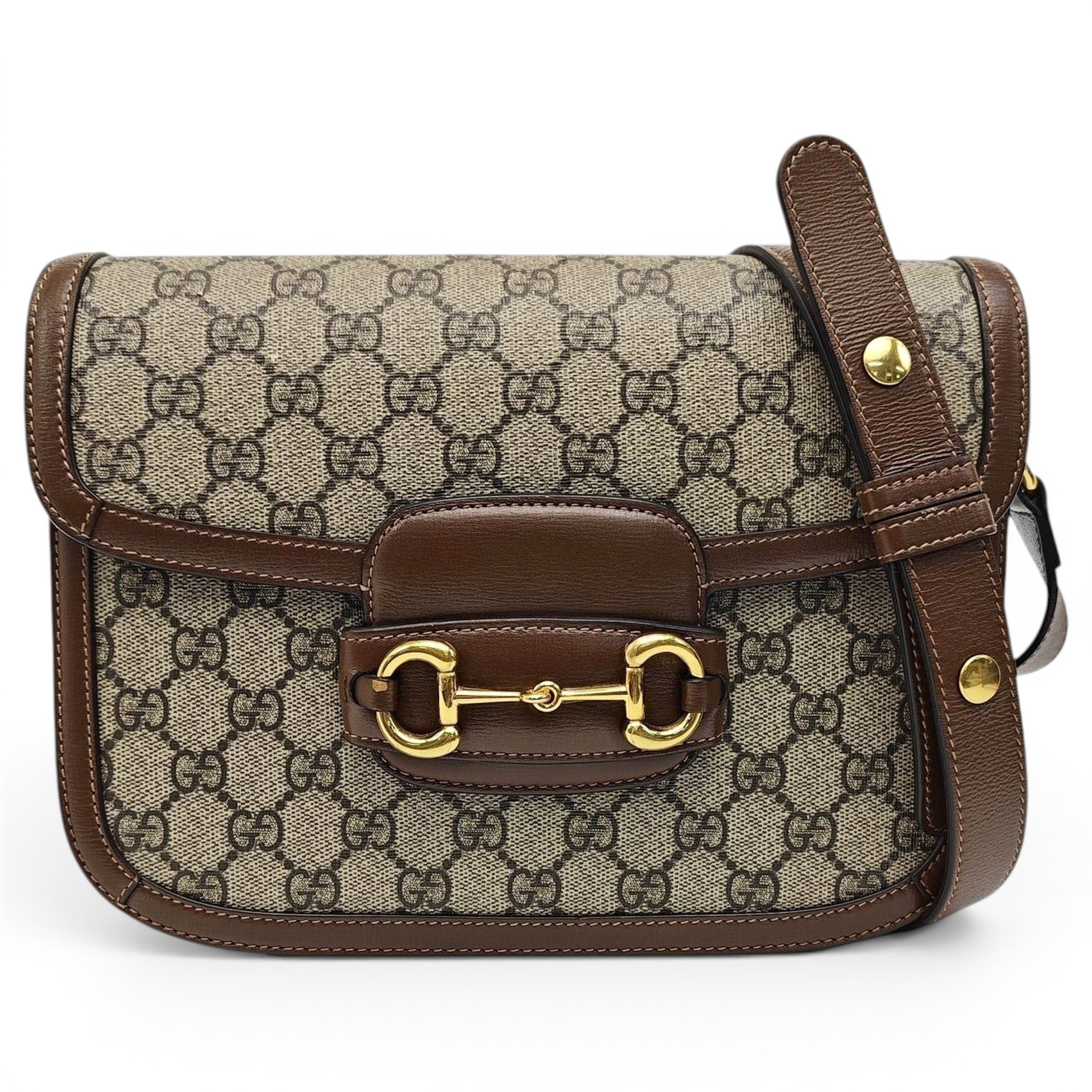 Handle Horsebit 1955 leather handbag