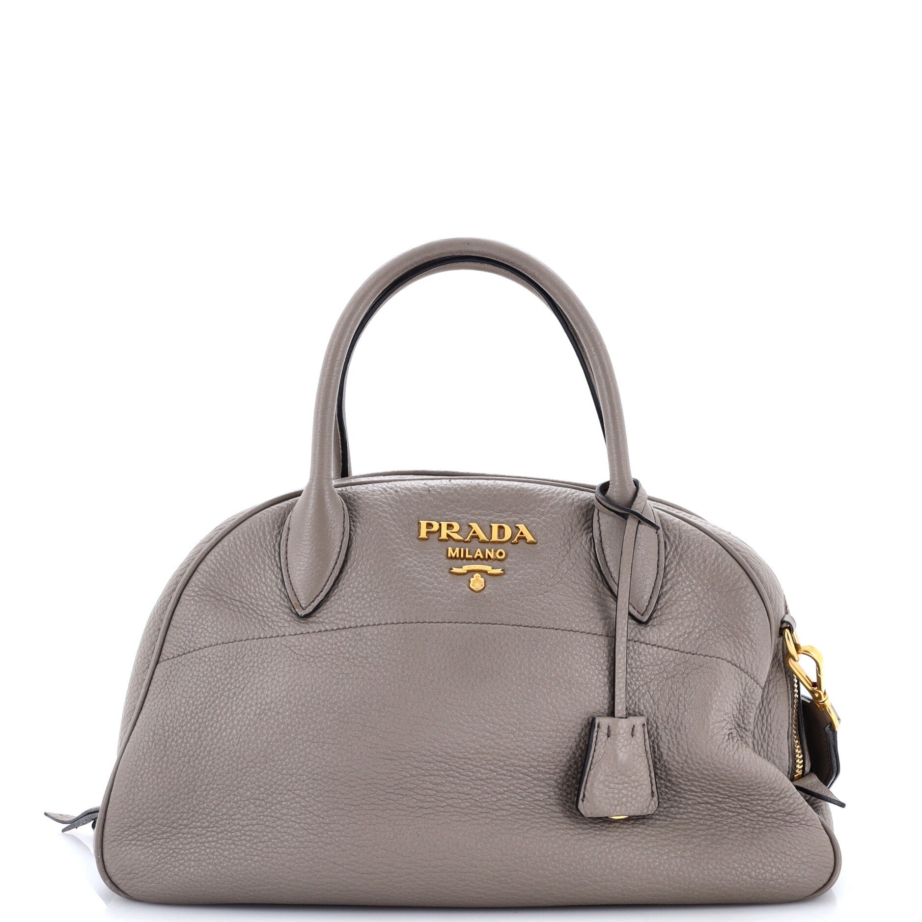 Convertible Dual Strap Bowling Bag Vitello Daino Medium