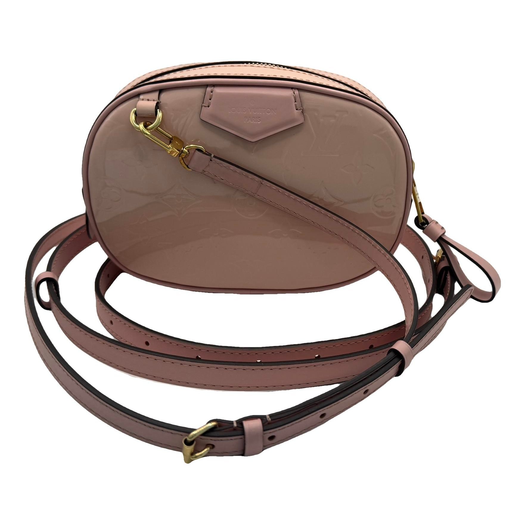 Patent leather crossbody bag