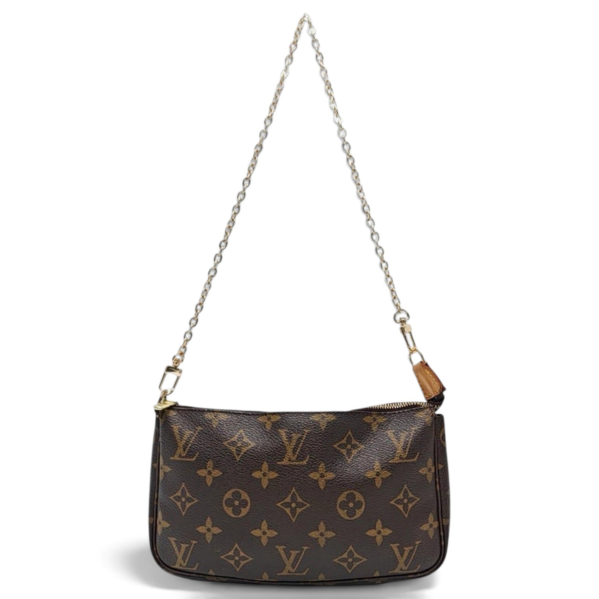 Pochette Accessoire leather handbag