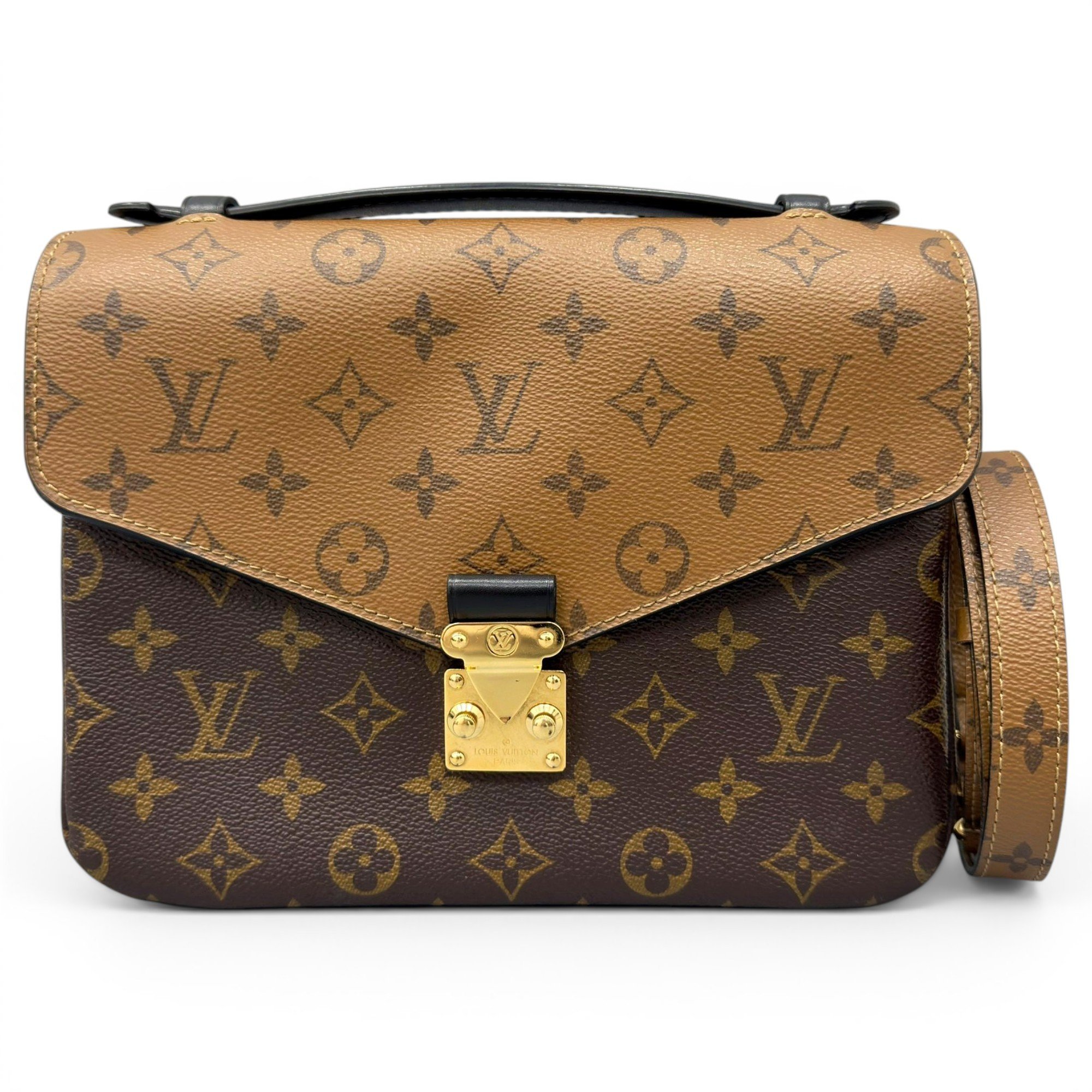 Metis leather handbag