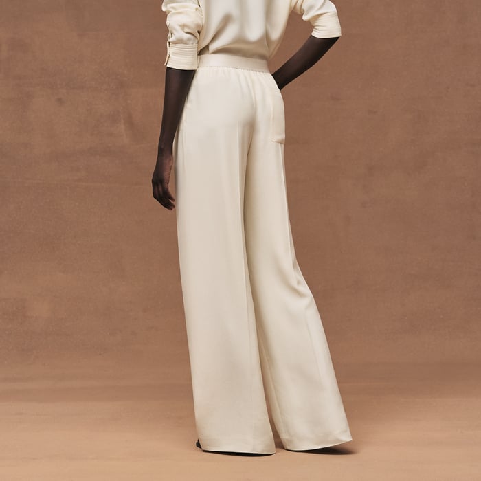Beige Sable Pantalon Pyjama