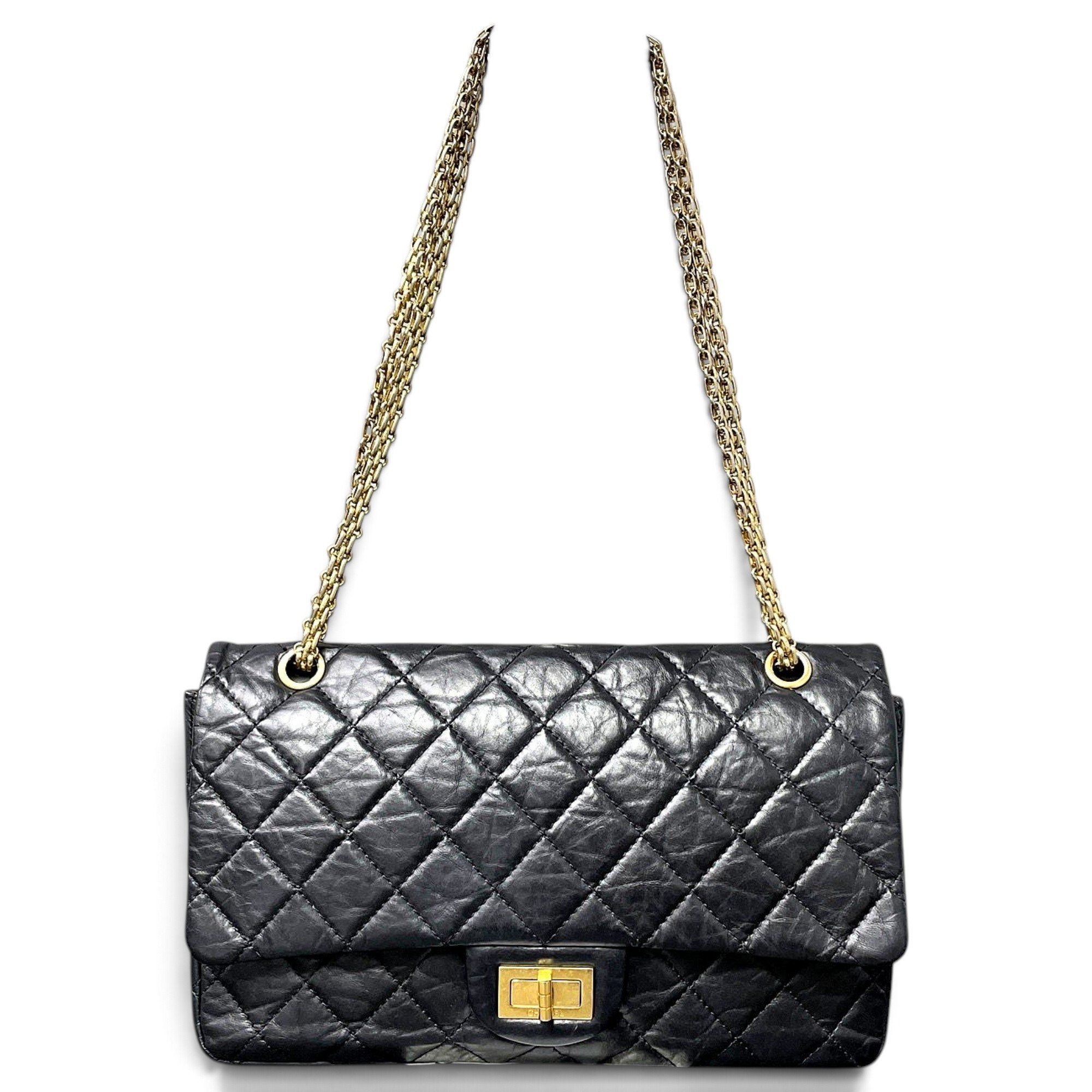 2.55 leather handbag