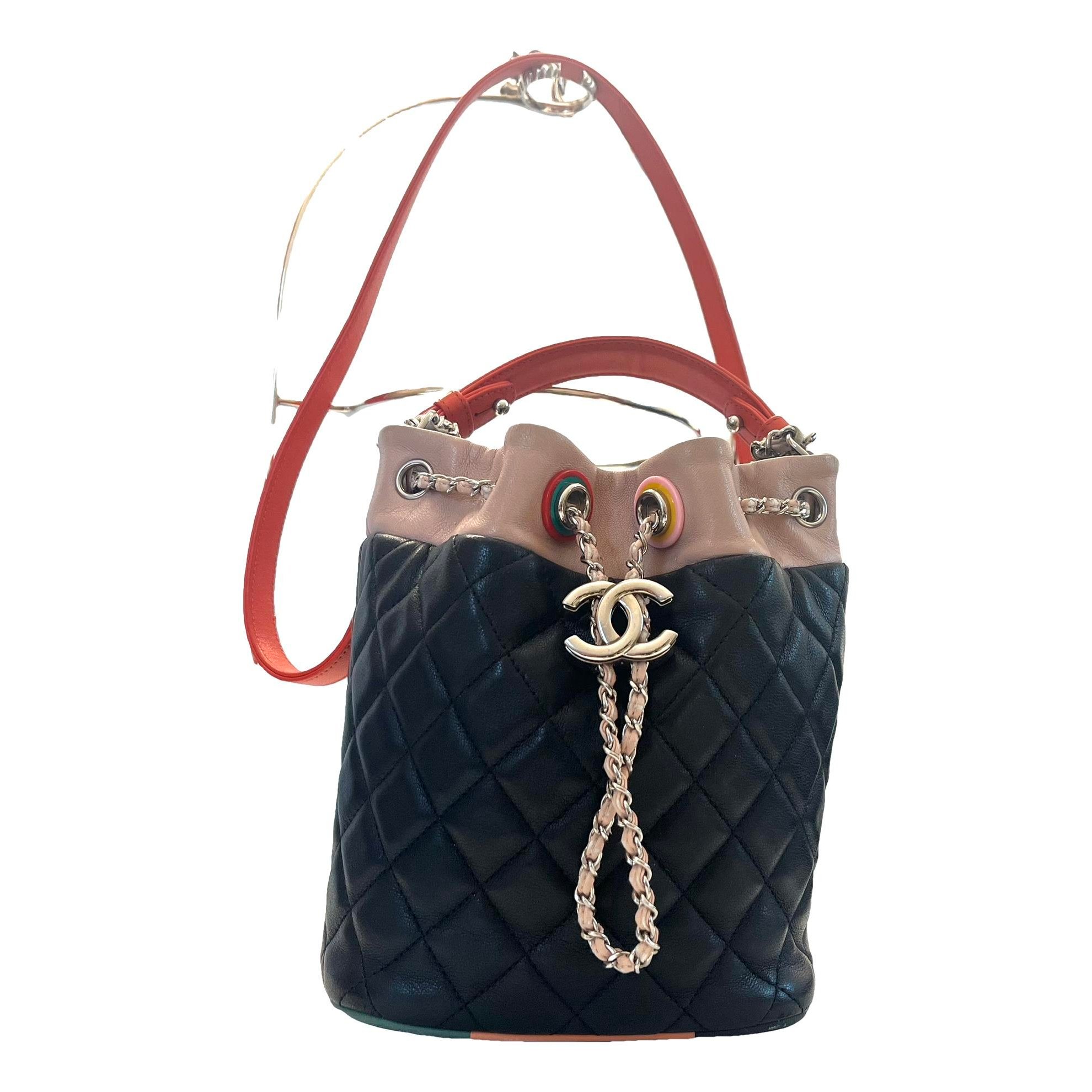 Gabrielle Bucket leather crossbody bag