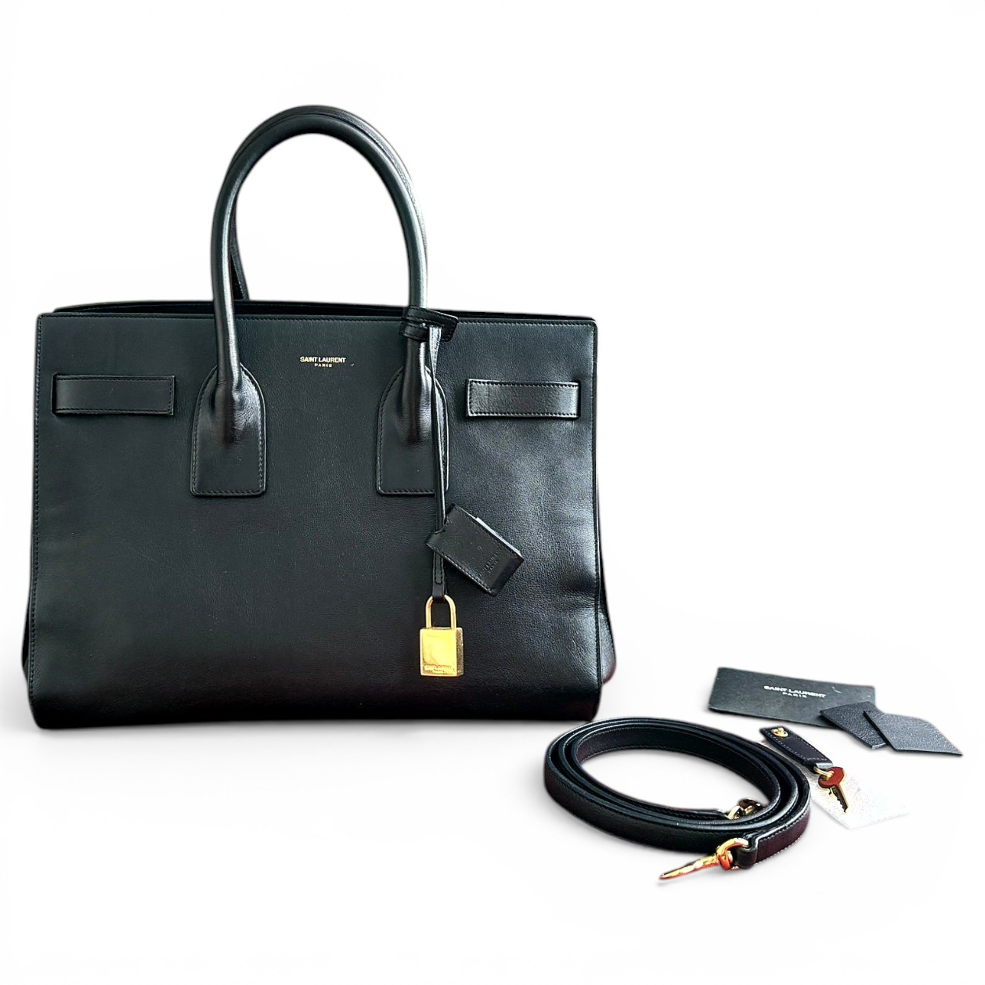 Sac de Jour leather tote