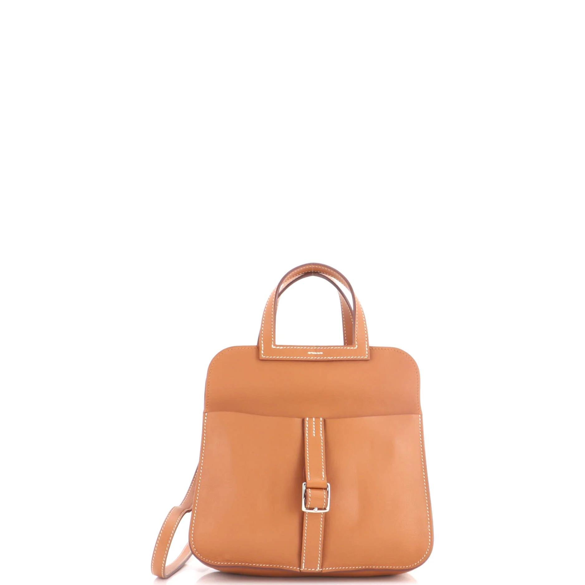 Halzan leather handbag