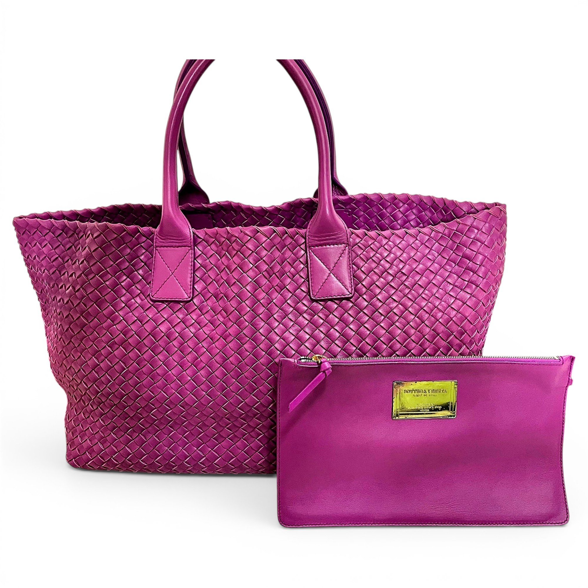 Cabat leather handbag