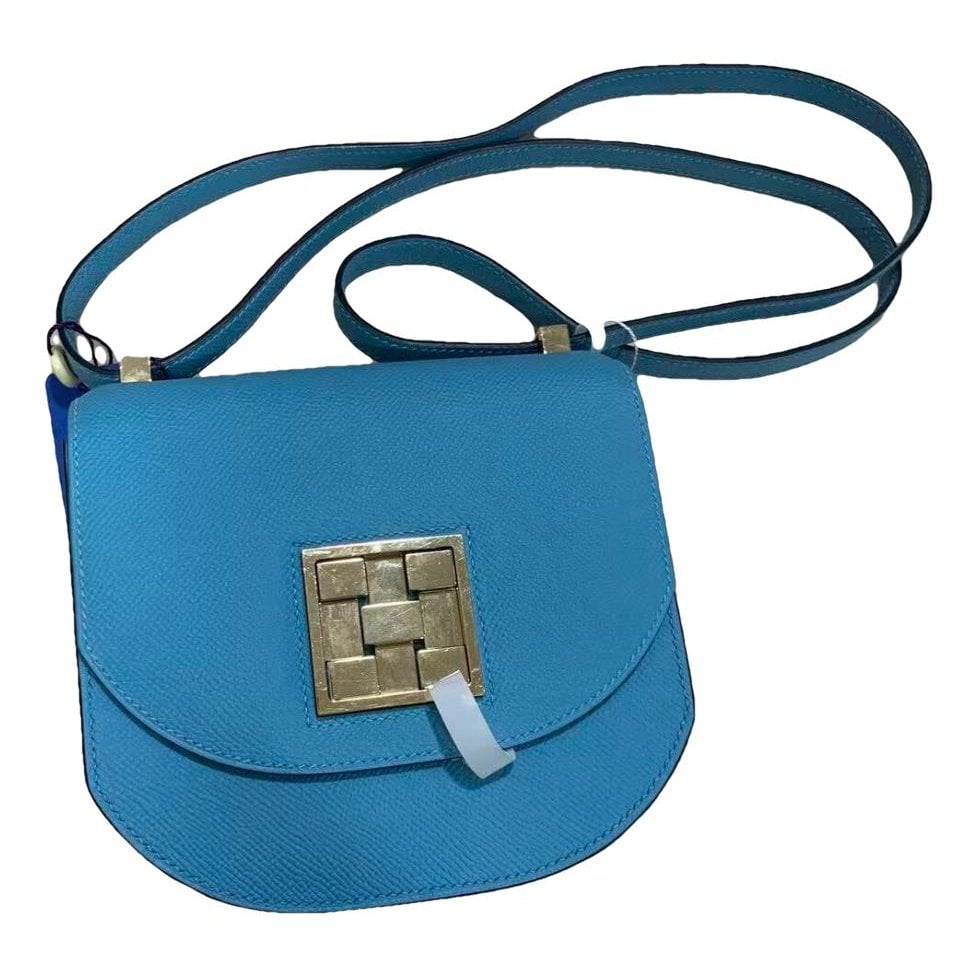 Mosaïque leather handbag