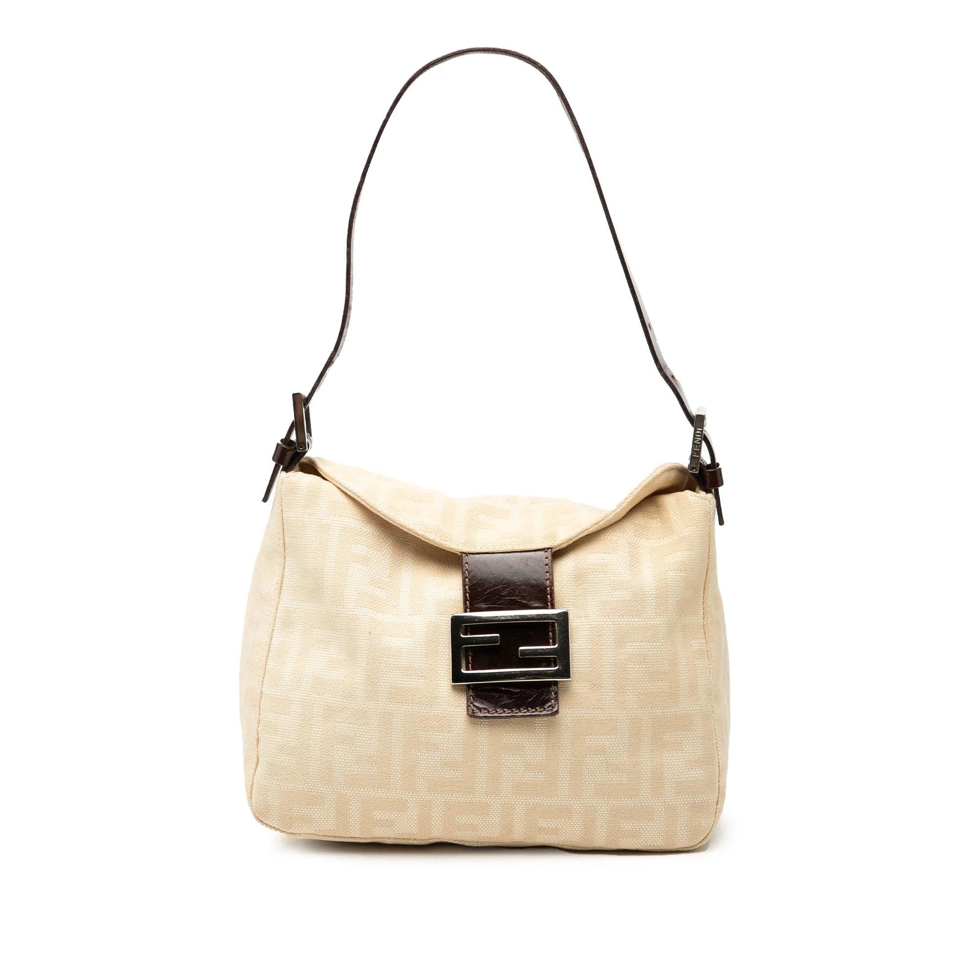 Pocket leather handbag
