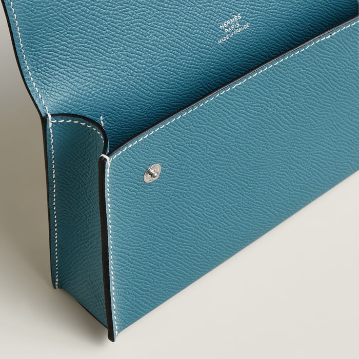 New Bleu Jean Hermèsnap Wallet