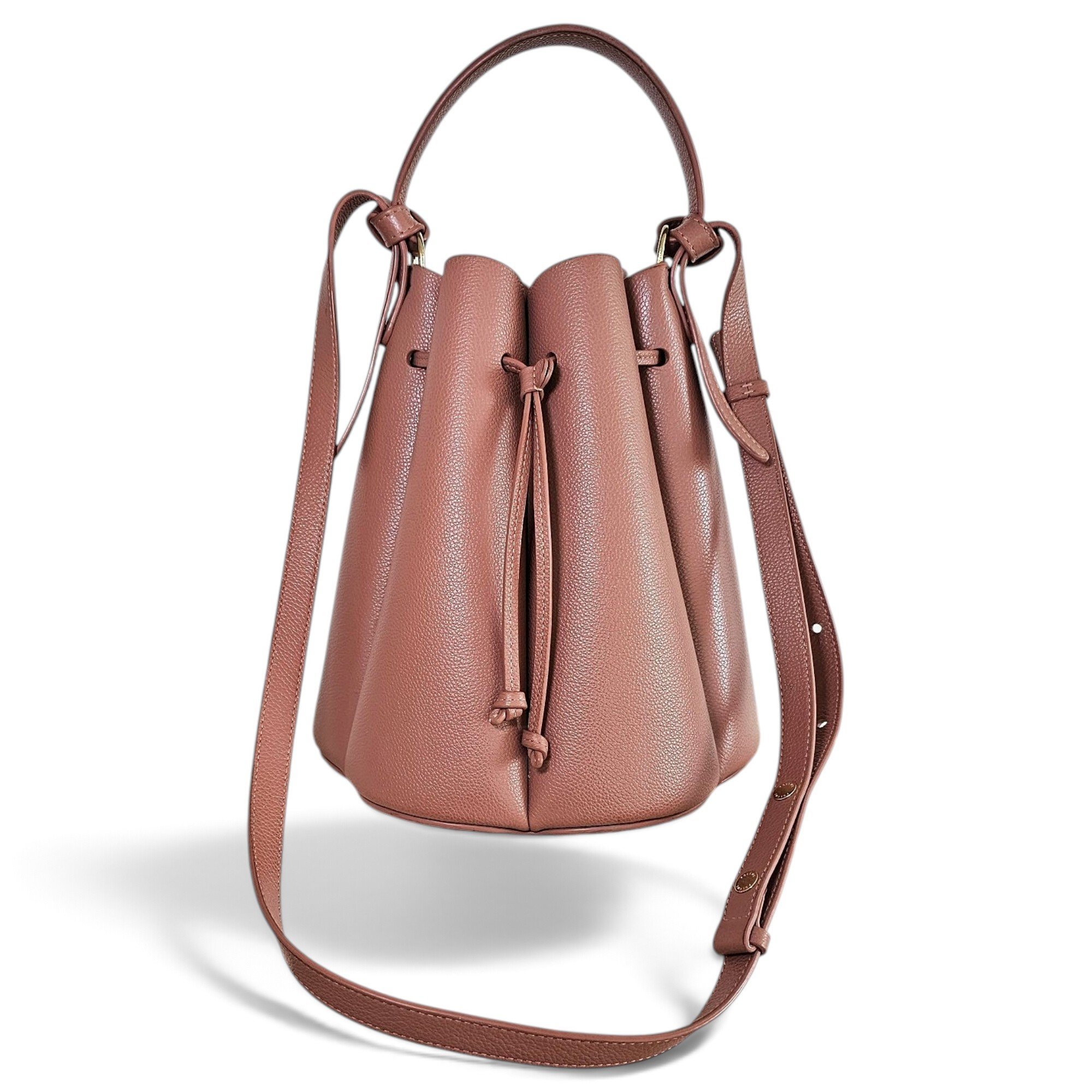 Polene Numéro Huit leather handbag