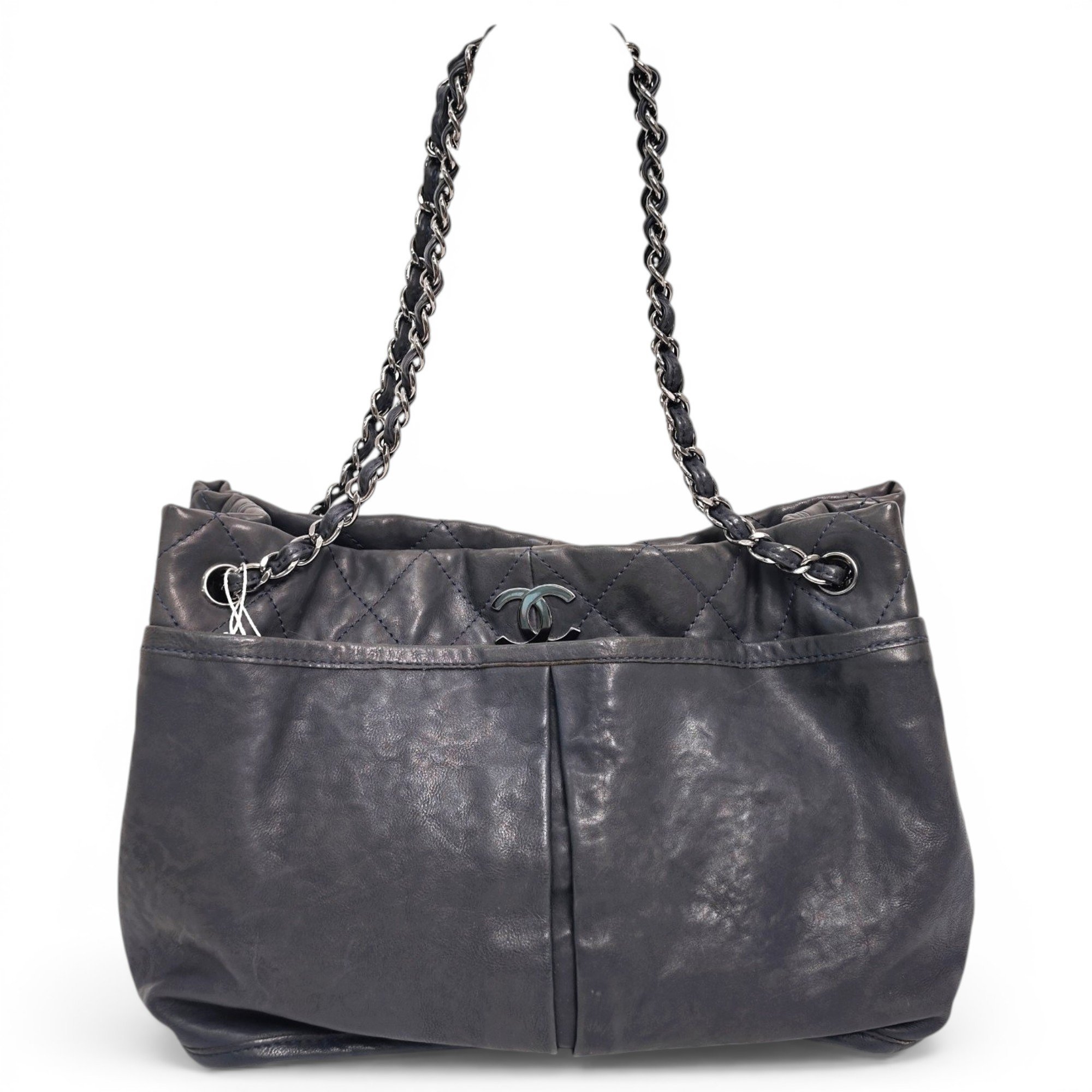 Classic CC Shopping leather tote