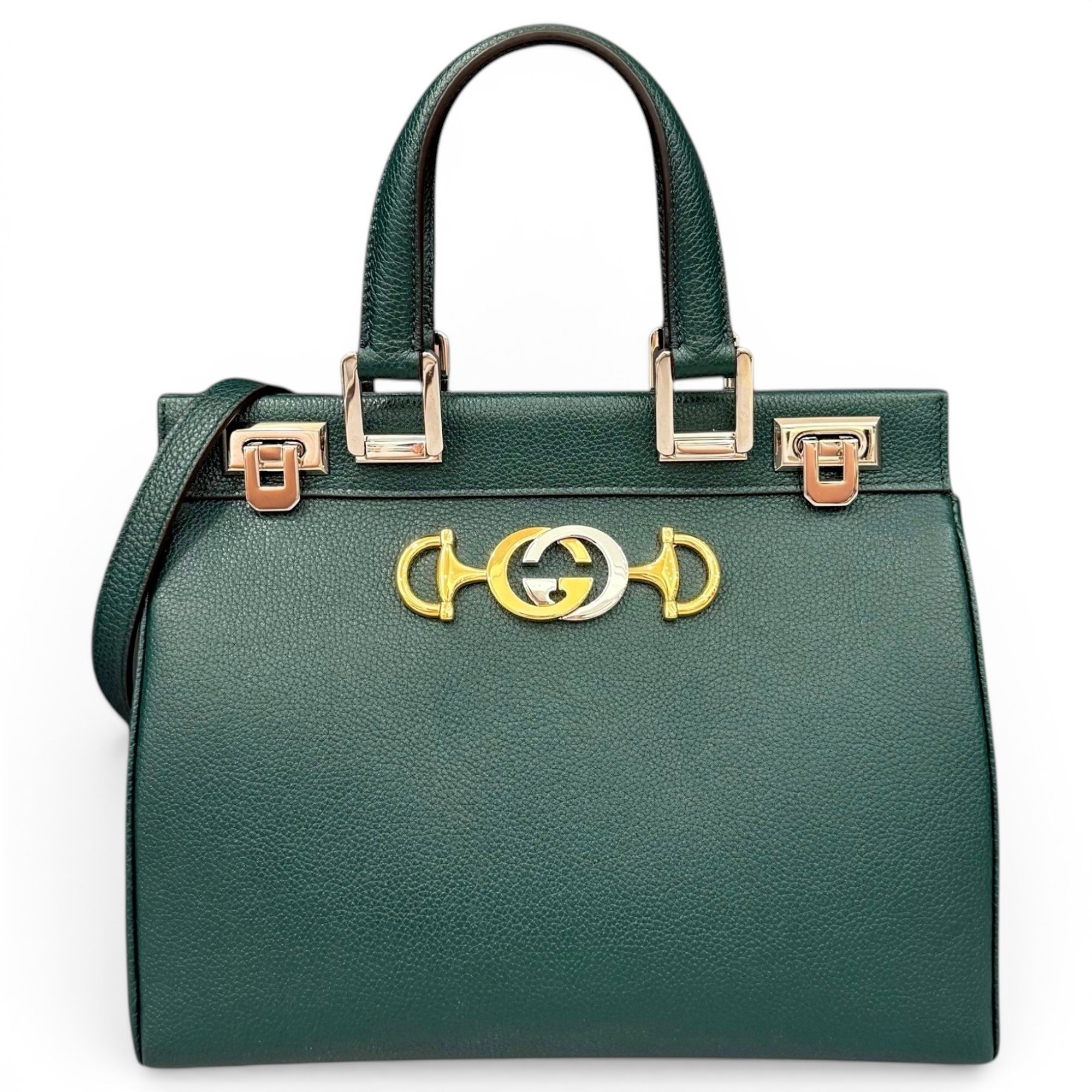 Zumi pony-style calfskin handbag