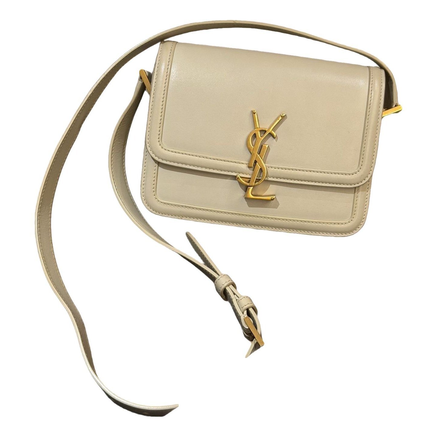 Solférino leather handbag