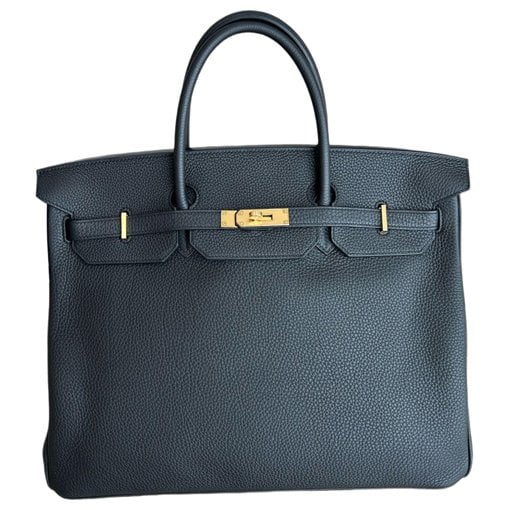 Birkin 40 leather handbag